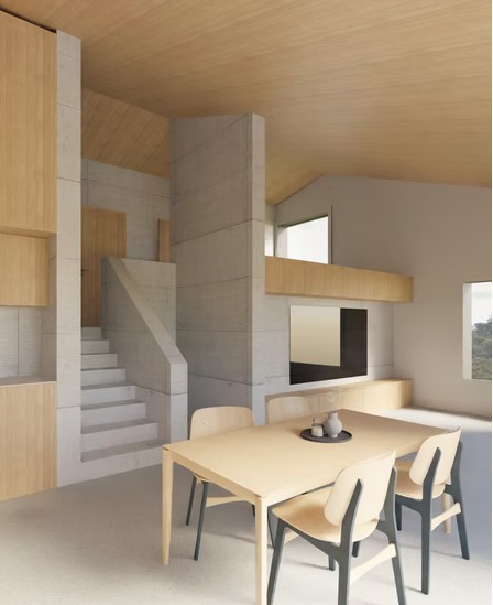 Construction d'une villa familiale — détail du chantier