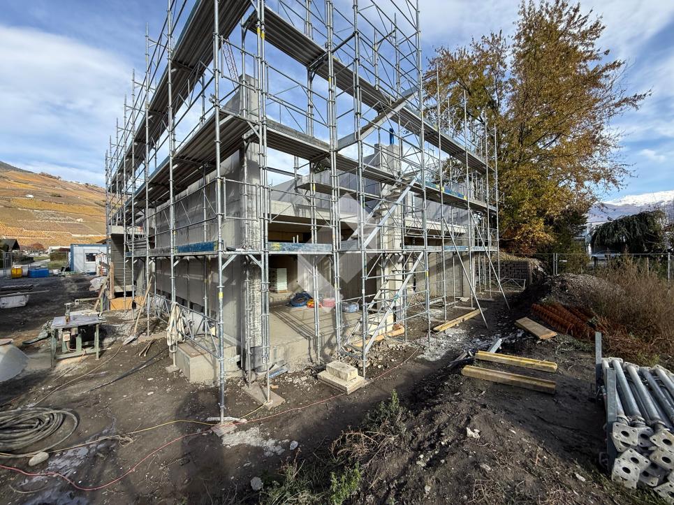 Promotion immobilière — détail du chantier