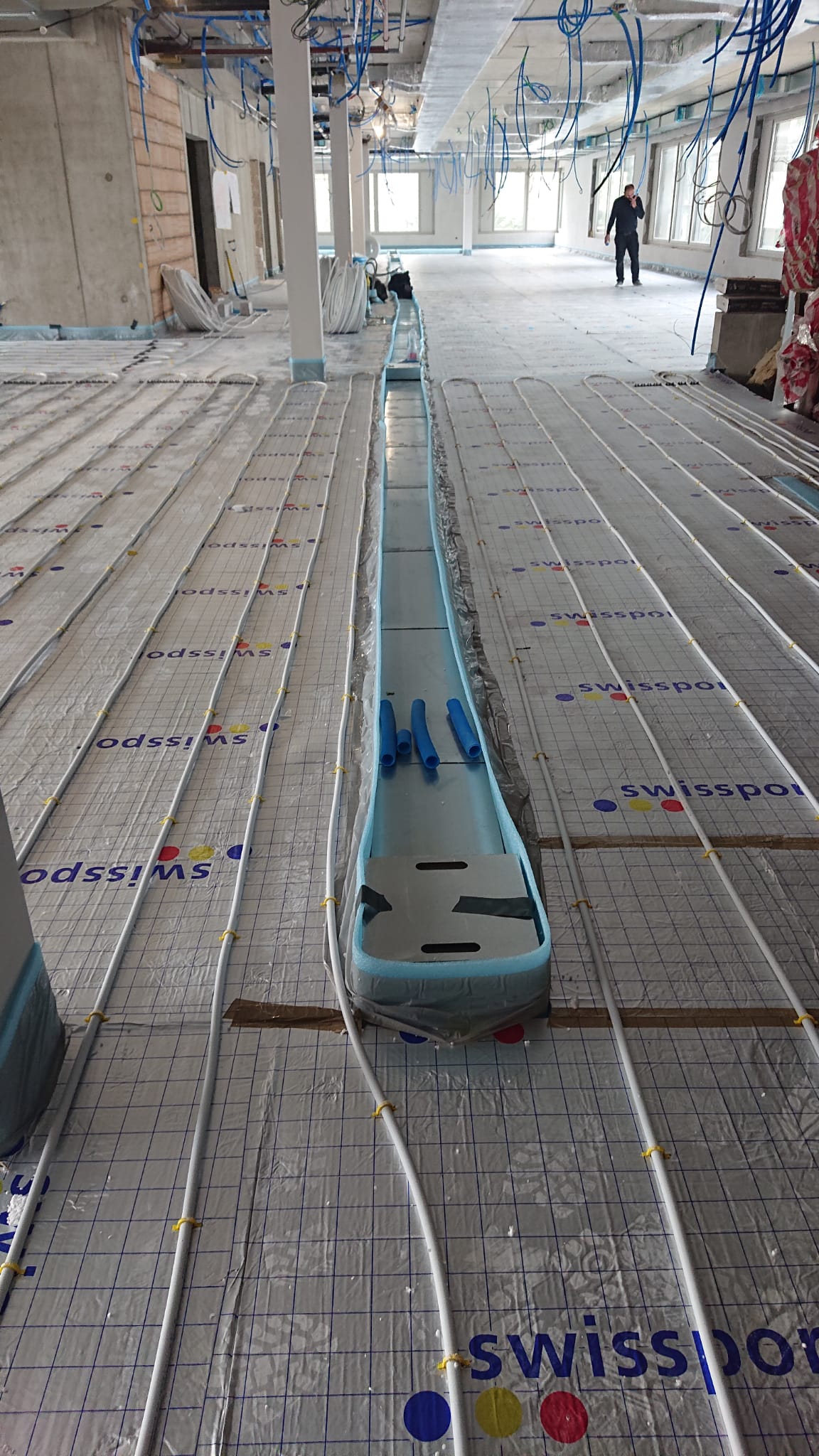 Photo de chantier J.A. Chapes